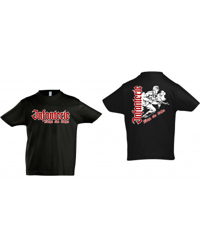 Kinder T-Shirt (Infanterie, Königin aller Waffen)