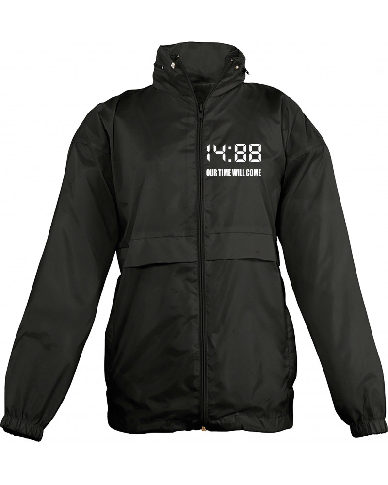 Bestickter Kinder Windbreaker (1488 Our time will come)