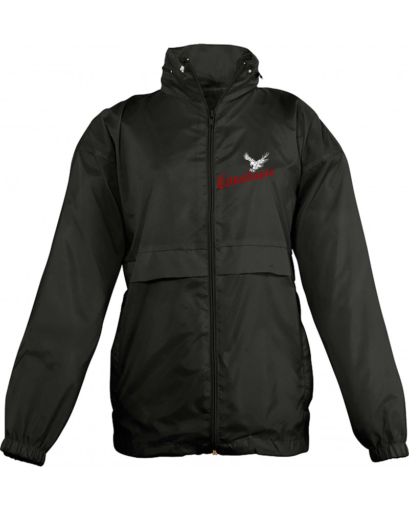 Bestickter Kinder Windbreaker (Consdaple, Adler im Flug)