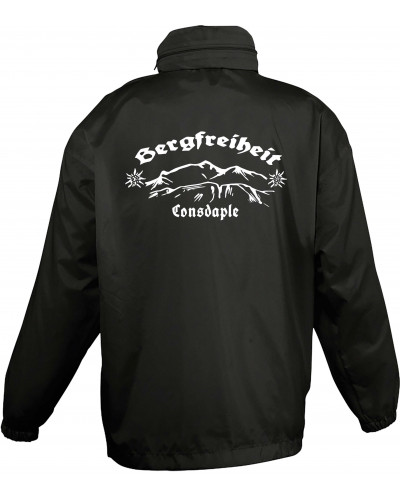 Bestickter Kinder Windbreaker (Consdaple, Bergfreiheit)