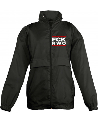 Bestickter Kinder Windbreaker (FCK NWO)