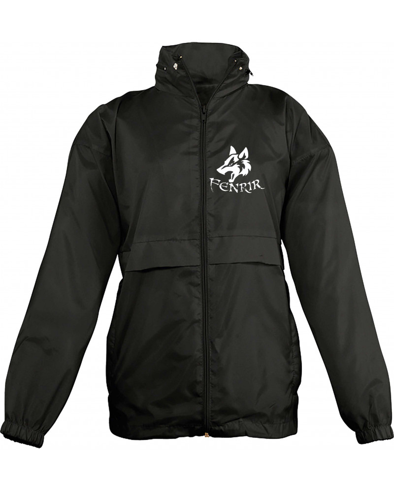 Bestickter Kinder Windbreaker (Fenrir)
