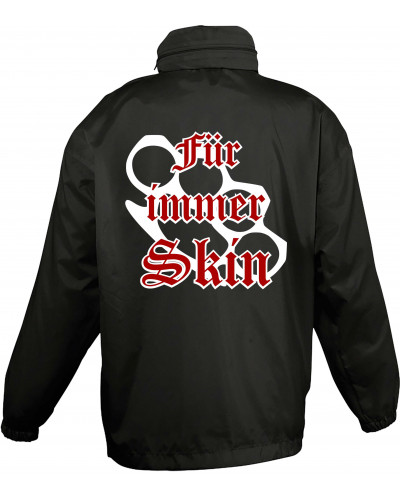 Bestickter Kinder Windbreaker (Für immer Skin)