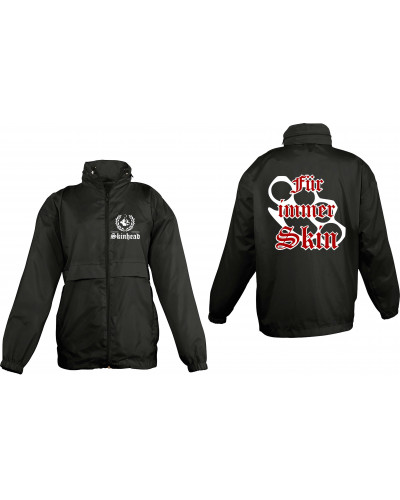 Bestickter Kinder Windbreaker (Für immer Skin)