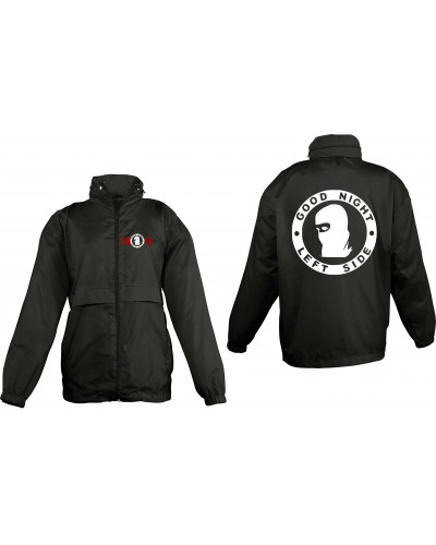 Bestickter Kinder Windbreaker (Good night left side)