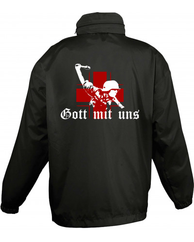 Bestickter Kinder Windbreaker (Gott mit uns, Soldat)