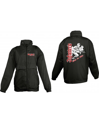 Bestickter Kinder Windbreaker (Infanterie, Königin aller Waffen)