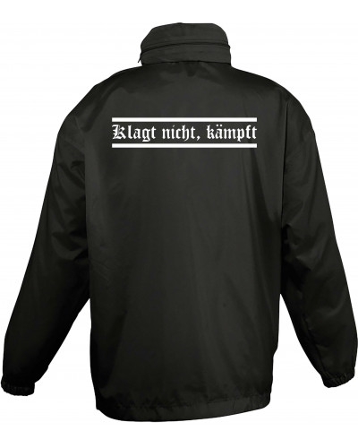 Bestickter Kinder Windbreaker (Klagt nicht kämpft)