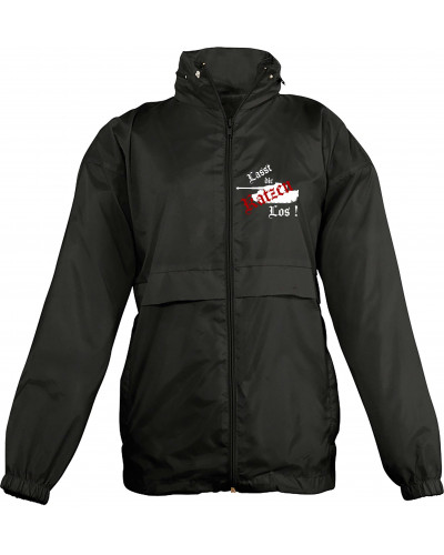 Bestickter Kinder Windbreaker (Lasst die Katzen los)