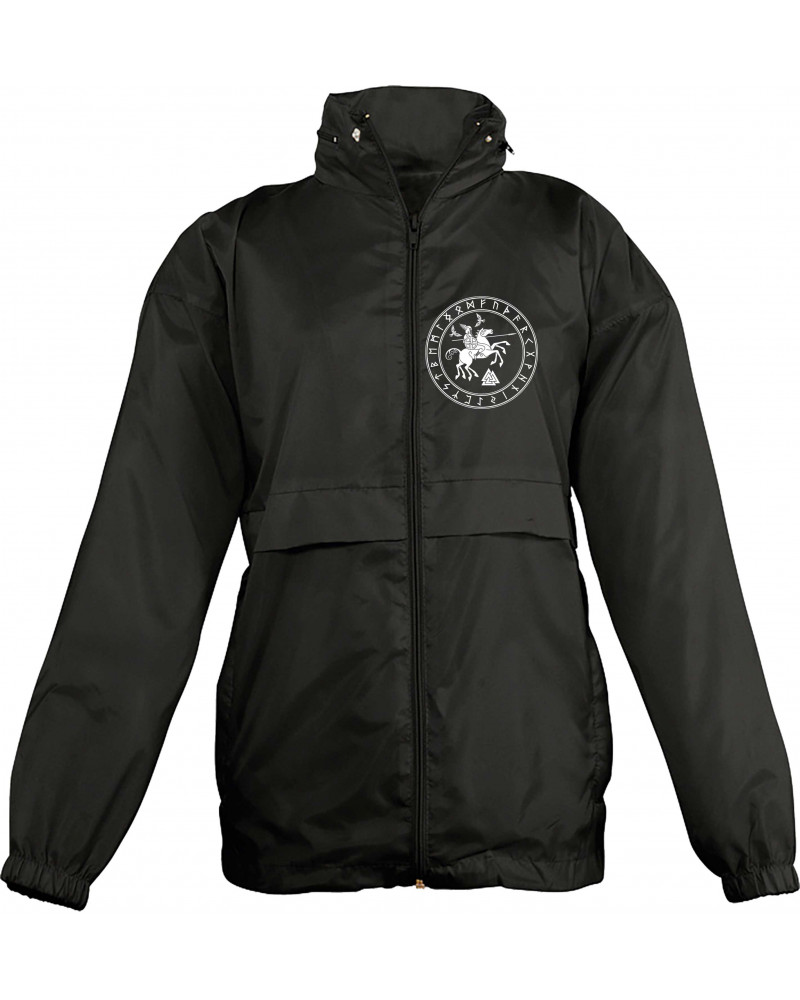 Bestickter Kinder Windbreaker (Odin und Sleipnir)
