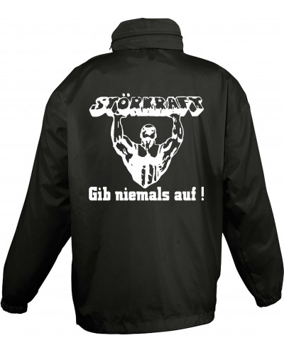 Bestickter Kinder Windbreaker (Störkraft gib niemals auf)