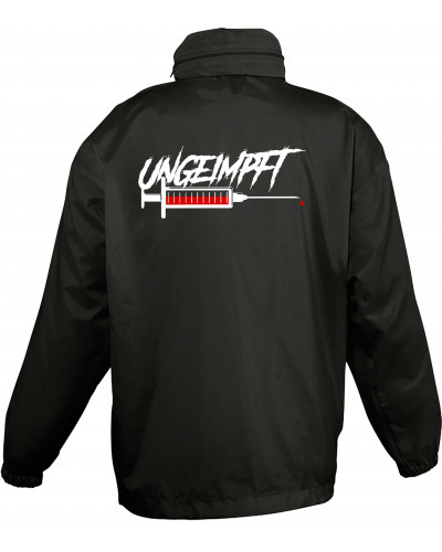 Bestickter Kinder Windbreaker (Ungeimpft, Spritze)
