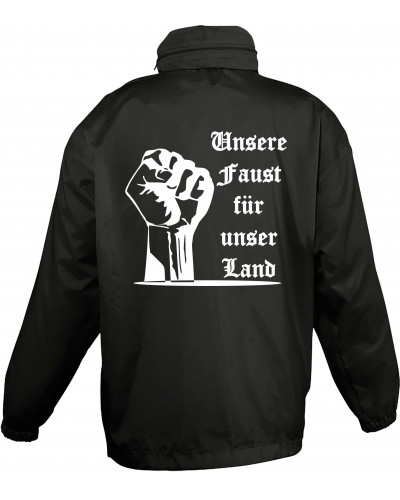 Bestickter Kinder Windbreaker (Unsere Faust für unser Land)