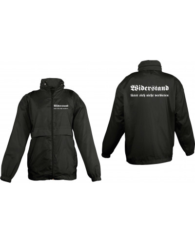 Bestickter Kinder Windbreaker (Widerstand lässt sich nicht verbieten)