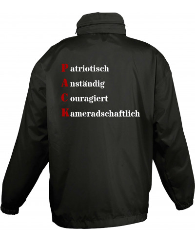 Bestickter Kinder Windbreaker (Wir sind das Pack)