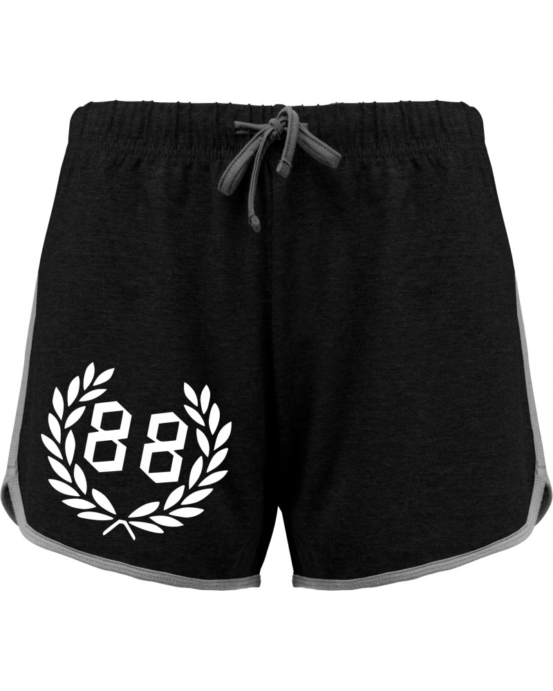 Kurze Damensporthose (88, kranz)