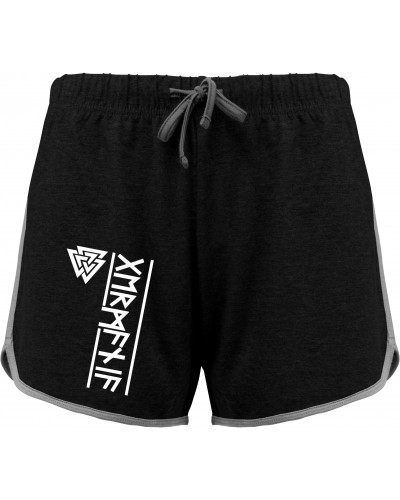 Kurze Damensporthose (Germania Runen)