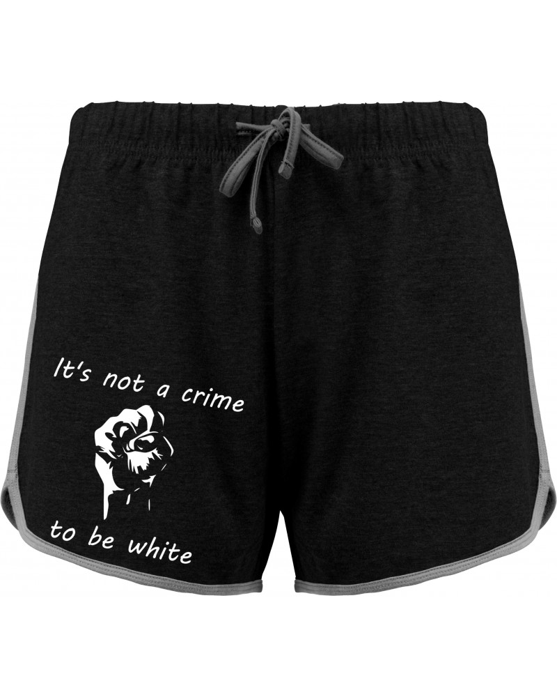 Kurze Damensporthose (Its not a crime to be white)