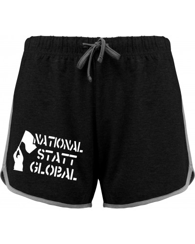 Kurze Damensporthose (National statt global)
