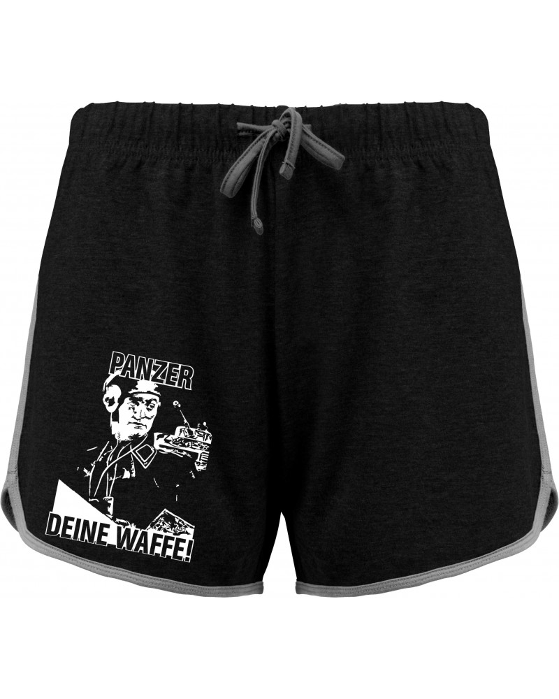 Kurze Damensporthose (Panzer, deine Waffe!)