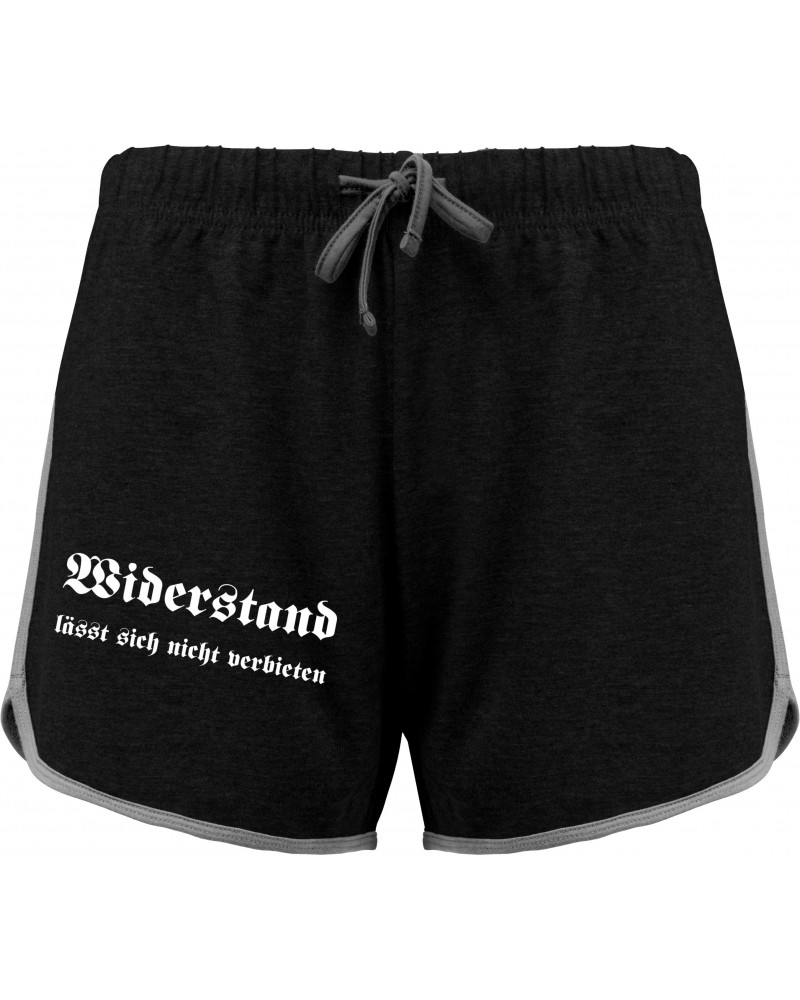 Kurze Damensporthose (Widerstand lässt sich nicht verbieten)