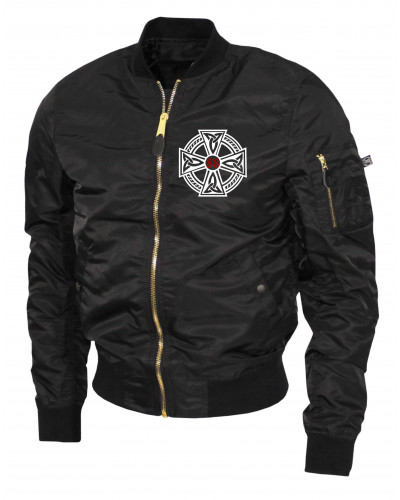 Bestickte Ma1 Bomberjacke "Leichtversion" (Celtic 88)