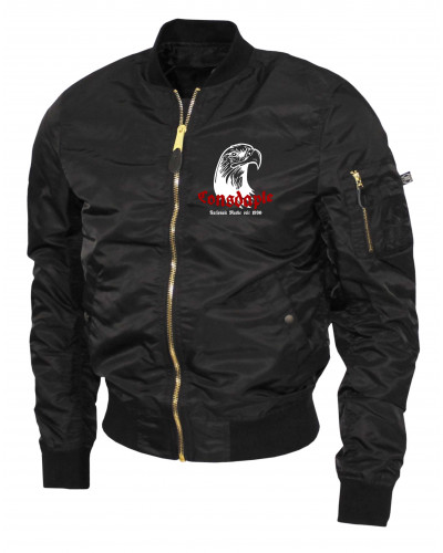 Bestickte Ma1 Bomberjacke "Leichtversion" (Consdaple, Adlerkopf 1990)