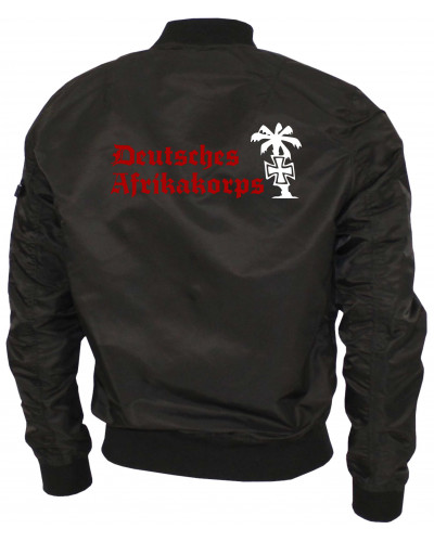 Bestickte Ma1 Bomberjacke "Leichtversion" (Deutsches Afrikakorps)