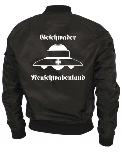Bestickte Ma1 Bomberjacke "Leichtversion" (Geschwader Neuschwabenland)