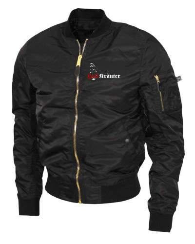 Bestickte Ma1 Bomberjacke "Leichtversion" (Heil Kräuter)