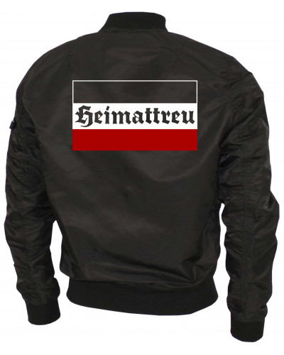 Bestickte Ma1 Bomberjacke "Leichtversion" (Heimattreu)