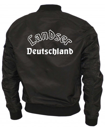 Bestickte Ma1 Bomberjacke "Leichtversion" (Landser Deutschland)