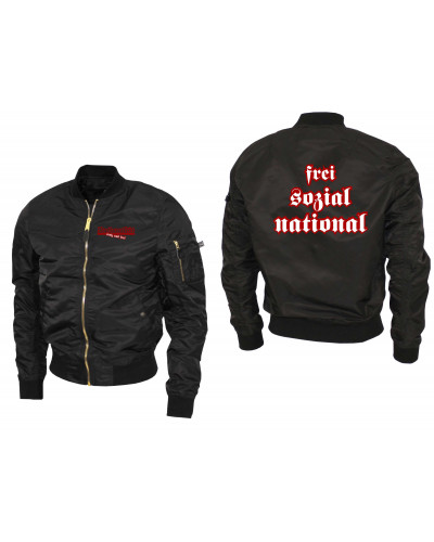 Bestickte Ma1 Bomberjacke "Leichtversion" (Nationalist, FSN)