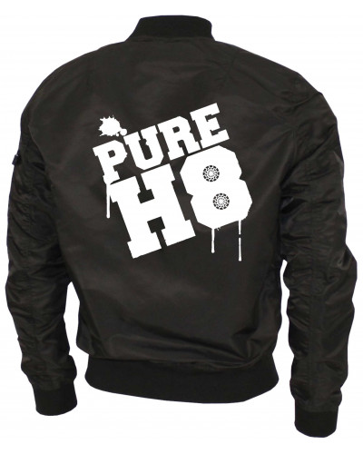 Bestickte Ma1 Bomberjacke "Leichtversion" (Pure H8)