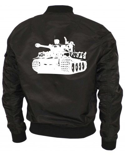 Bestickte Ma1 Bomberjacke "Leichtversion" (Riesen aus Stahl)