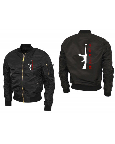 Bestickte Ma1 Bomberjacke "Leichtversion" (Sturmgewehr 44)
