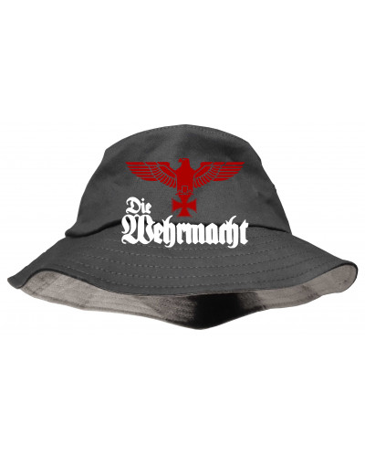 Bestickter Premium Anglerhut (Die Wehrmacht)