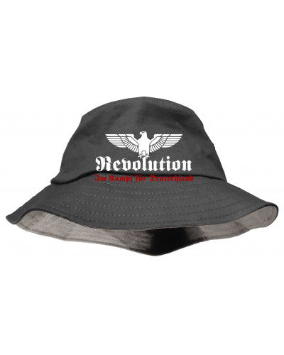 Bestickter Premium Anglerhut (Revolution Deutschland)