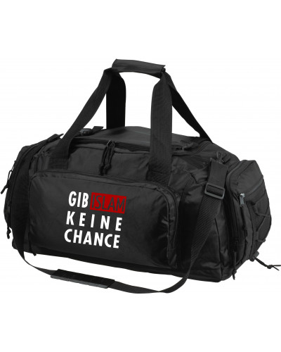 Bestickte Sporttasche "Magni" (Gib Islam keine Chance)