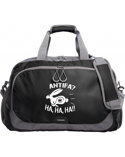 Bestickte Sporttasche "Surt" (Antifa, ha ha ha)