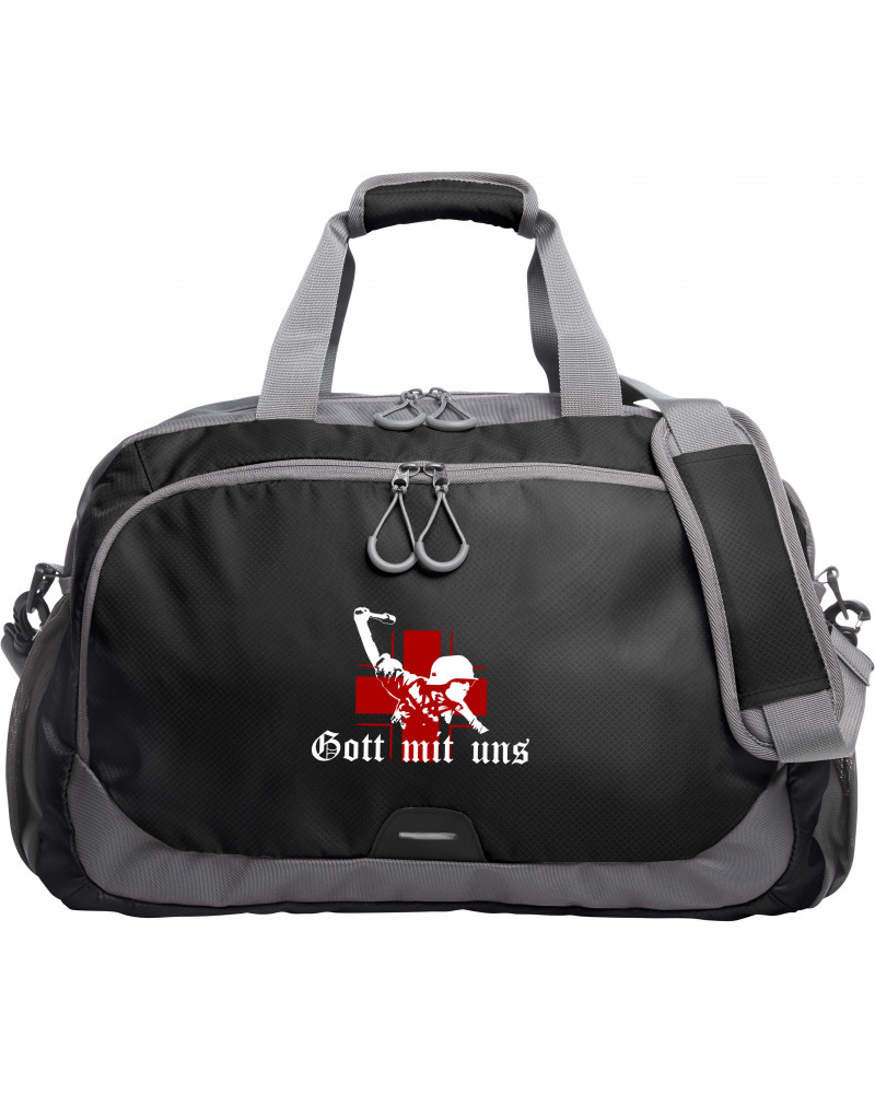 Bestickte Sporttasche "Surt" (Gott mit uns, Soldat)