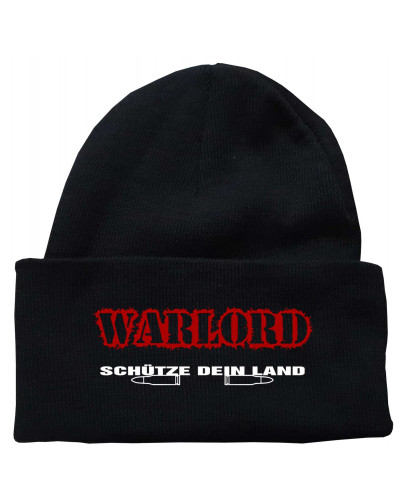 Bestickte Strickmütze "Freya" (Warlord, schütze dein Land)