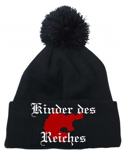 Bestickte Strickmütze "Frigg" (Kinder des Reiches)