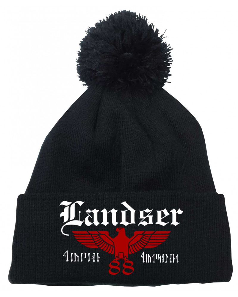 Bestickte Strickmütze "Frigg" (Landser, Adler 88)