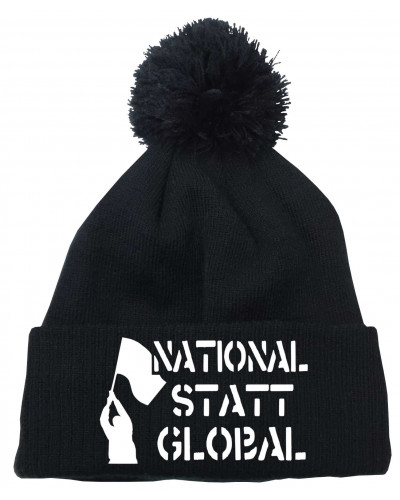 Bestickte Strickmütze "Frigg" (National statt global)