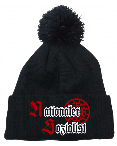 Bestickte Strickmütze "Frigg" (Nationaler Sozialist)