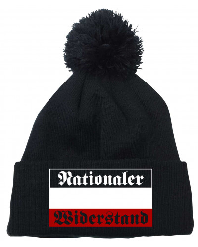Bestickte Strickmütze "Frigg" (Nationaler Widerstand)