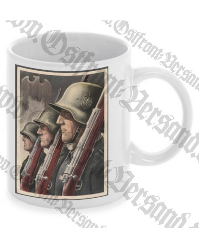 Kaffeetasse ( 3 Soldaten )