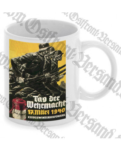 Kaffeetasse ( Tag der Wehrmacht, Kriegswinterhilfswerk V2 )