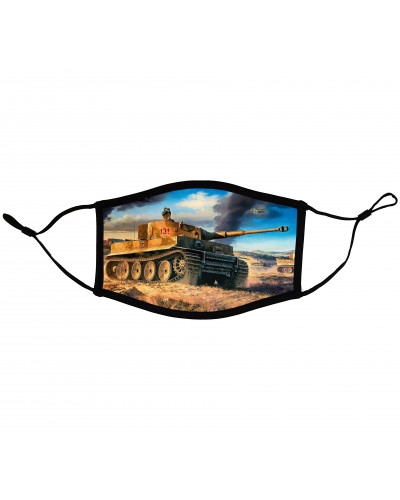 +++ Gesichtsmaske +++ Tiger Panzer